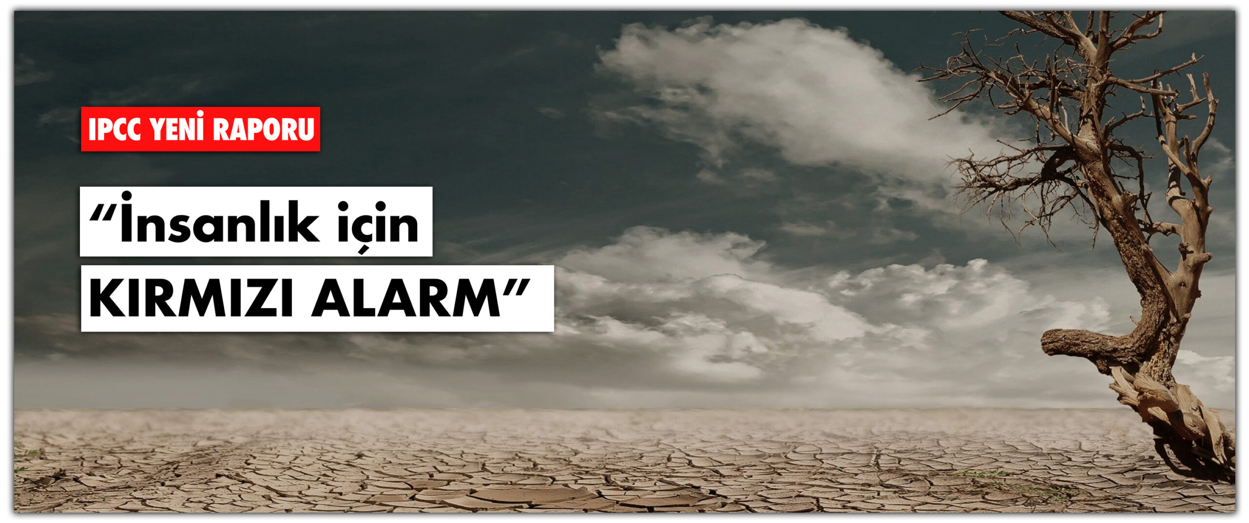 IPCC Yeni Raporu: “İnsanlık için Kırmızı Alarm”